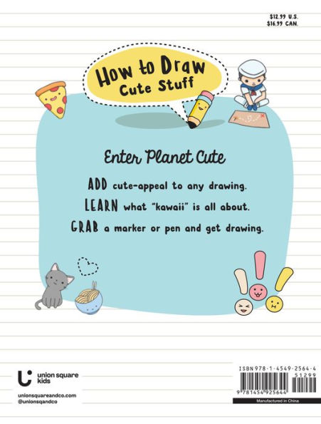 Draw Me Kawaii Drawing Book for Kids: Kids Drawing Book