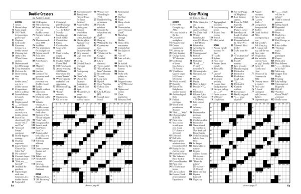 The Wall Street Journal First-Rate Sunday Crosswords: 72 AAA-Rated Puzzles