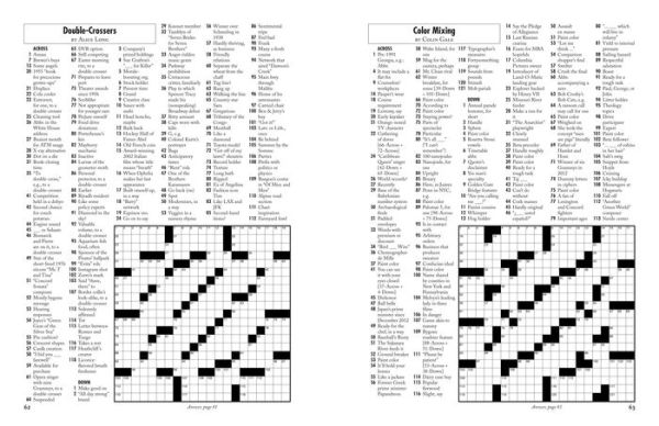 The Wall Street Journal First-Rate Sunday Crosswords: 72 AAA-Rated Puzzles