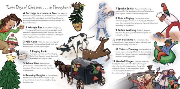 The Twelve Days of Christmas in Pennsylvania