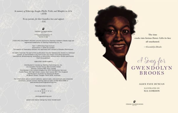 A Song for Gwendolyn Brooks