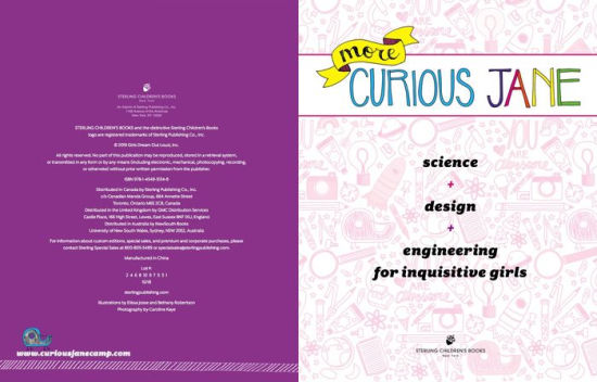 More Curious Jane: Science + Design + Engineering for Inquisitive Girls