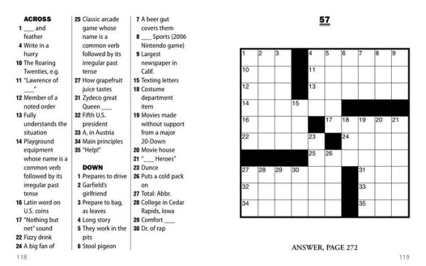 Jumbo Print Easy Crosswords #9