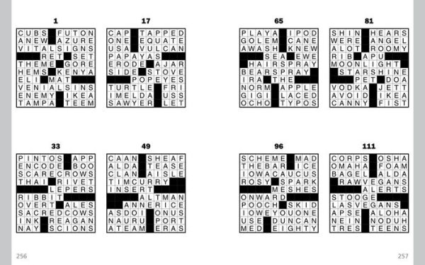 Jumbo Print Easy Crosswords #9