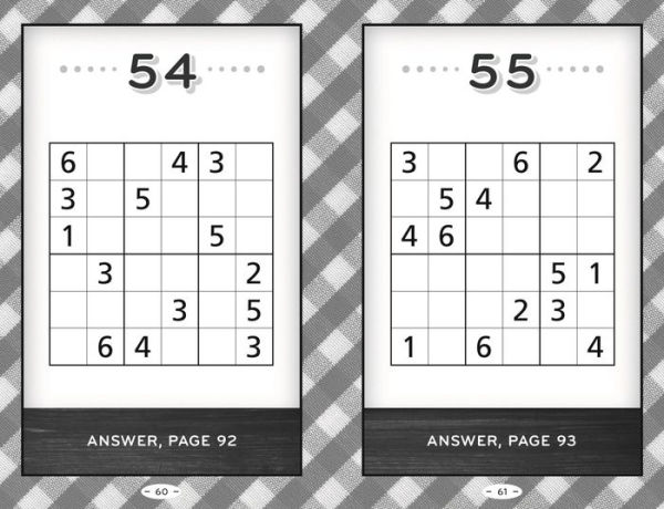 Sudoku Puzzles for the Weekend