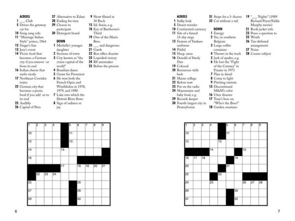 Fast & Fun Mini Crosswords: Tiny Crosswords for Quick Solving
