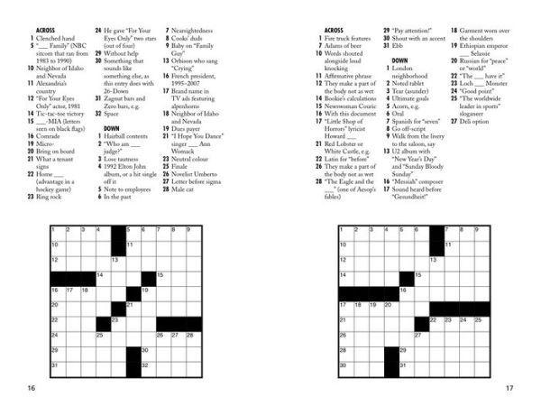 Fast & Fun Mini Crosswords: Tiny Crosswords for Quick Solving