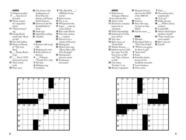 Fast & Fun Mini Crosswords: Tiny Crosswords for Quick Solving