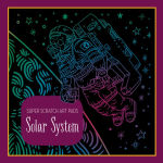 Alternative view 1 of Super Scratch Art Pads: Solar System