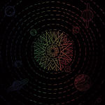 Alternative view 2 of Super Scratch Art Pads: Solar System