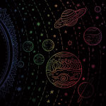 Alternative view 3 of Super Scratch Art Pads: Solar System