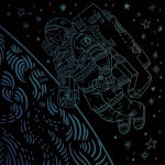 Alternative view 4 of Super Scratch Art Pads: Solar System