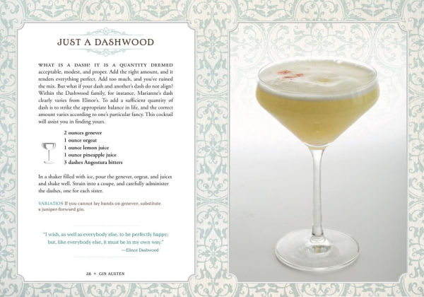 Gin Austen: 50 Cocktails to Celebrate the Novels of Jane Austen - A Cocktail Book