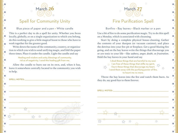 The Daily Spell Journal: A Diary of Enchantments for Every Day of the Year