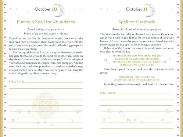 The Daily Spell Journal: A Diary of Enchantments for Every Day of the Year