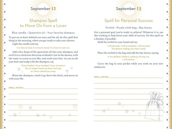 The Daily Spell Journal: A Diary of Enchantments for Every Day of the Year