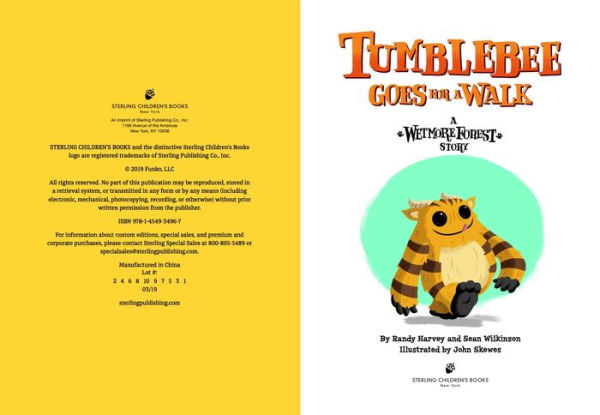 Tumblebee Goes For a Walk (Wetmore Forest Series #1)