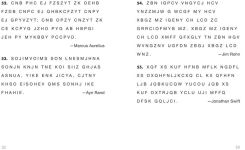 Alternative view 5 of Large Print Cryptograms #3