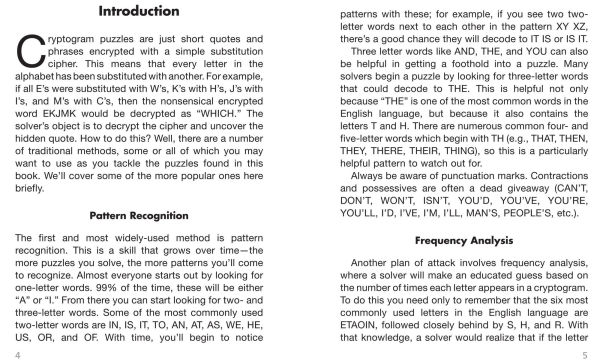 Large Print Cryptograms #3