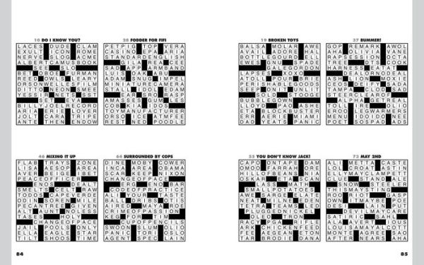 Easy-to-Please Crosswords