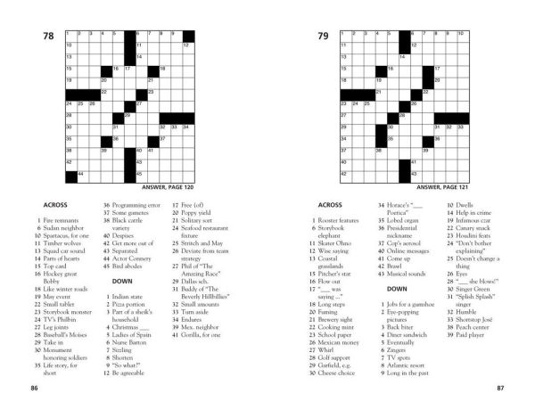 100 Porch Swing Crosswords