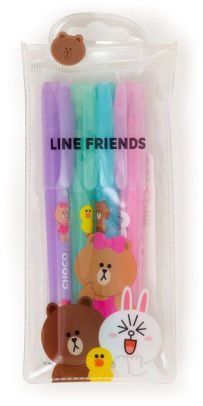 Photo 1 of Line Friends Gel Pens