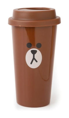 Photo 1 of Line Friends BROWN Travel Mug 