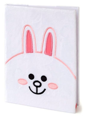 Photo 1 of Line Friends Plush Notebook (Cony)