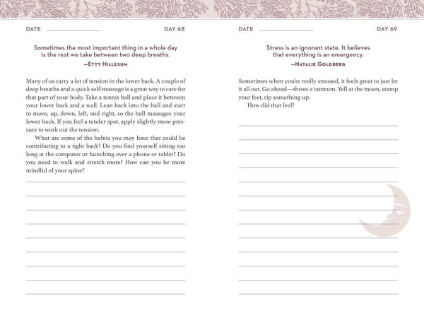 Self-Care Journal: 366 Prompts to Help Nurture & Recharge Your Body & Soul
