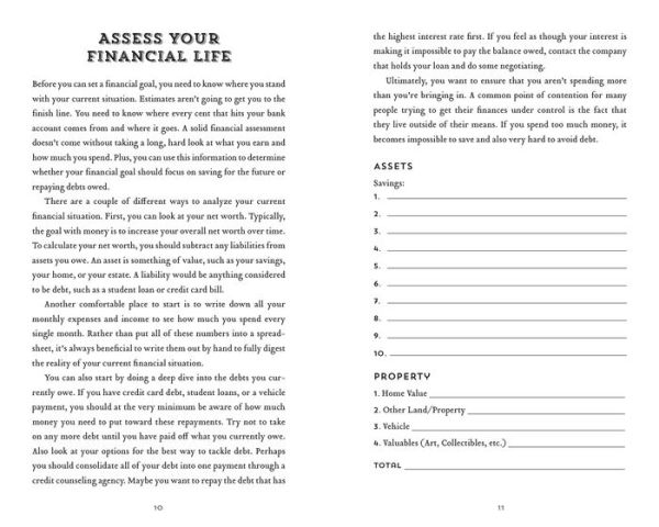 The 100-Day Financial Goal Journal: Build a Plan for Your Financial Future