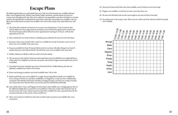 Escape Room Logic Puzzles