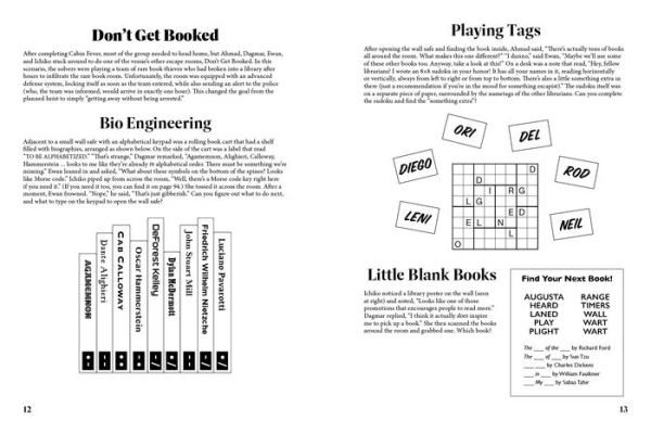 Escape Room Logic Puzzles