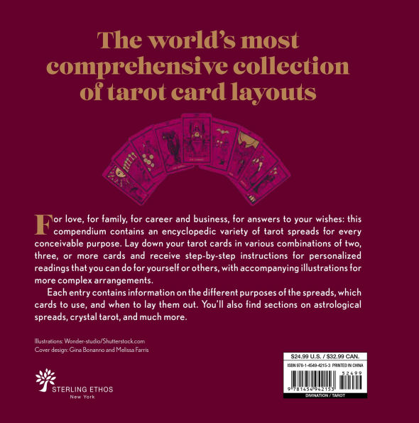 1001 Tarot Spreads: The Complete Book of Spreads for Every Purpose