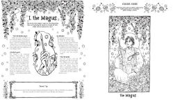 Alternative view 13 of Cosmic Slumber Tarot Coloring Book