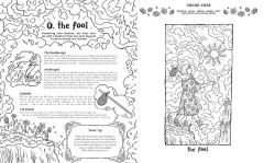 Alternative view 6 of Cosmic Slumber Tarot Coloring Book