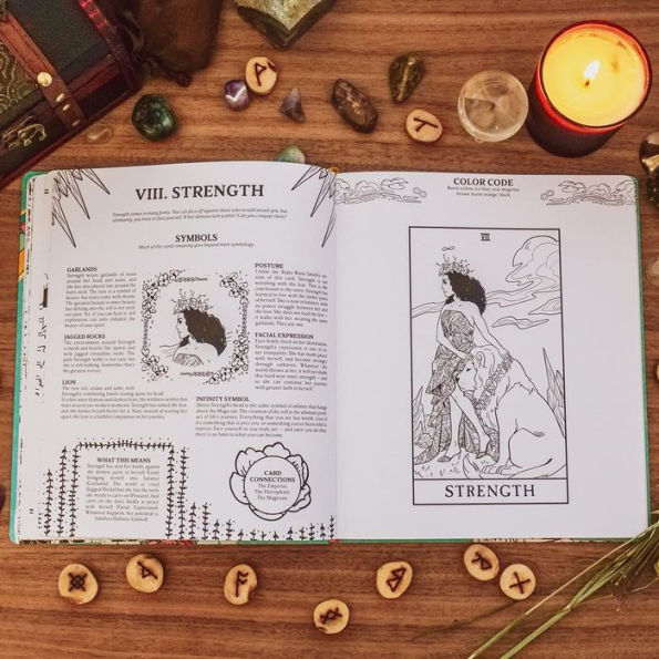 Modern Witch Tarot Coloring Book