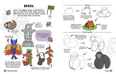 Alternative view 12 of How to Draw Cute Stuff: Around the World