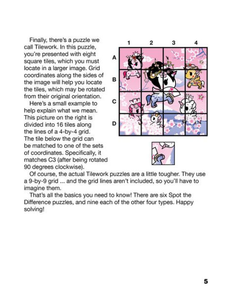 tokidoki Puzzle Book