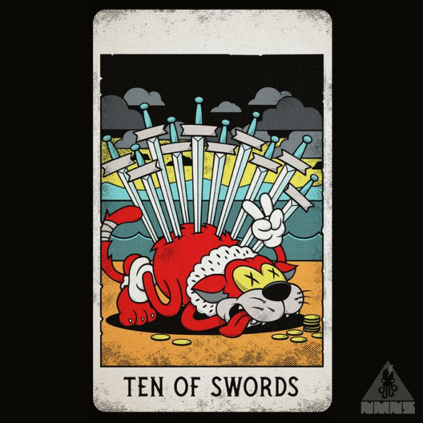 Mystical Medleys: A Vintage Cartoon Tarot