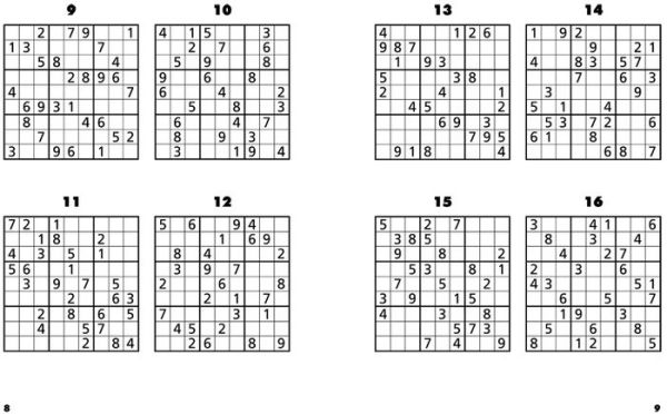 Blockbuster Book of Sudoku