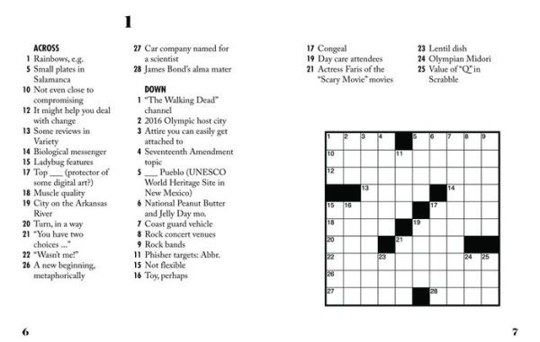 Sit & Solve Hard Mini Crosswords