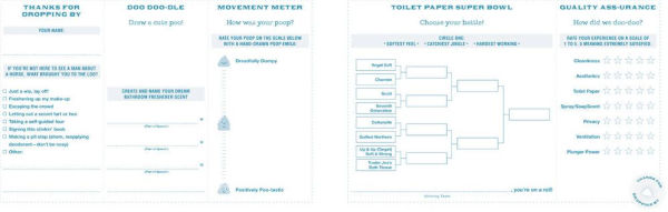 The Loo Ledger: Record Your Thoughts from the Throne: A Guest Book for the Bathroom