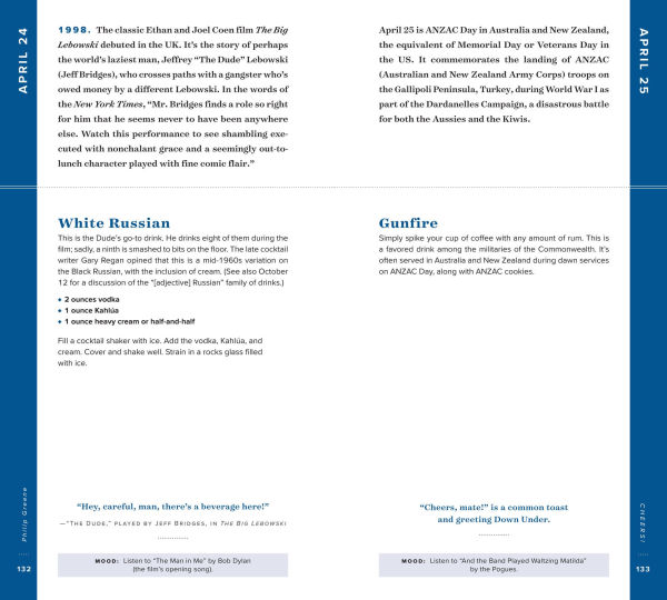 Cheers!: Cocktails & Toasts to Celebrate Every Day of the Year - A Cocktail Book