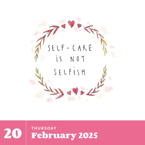 2025 365 Gentle Reminders: Daily Positive Affirmations Day-to-Day Calendar