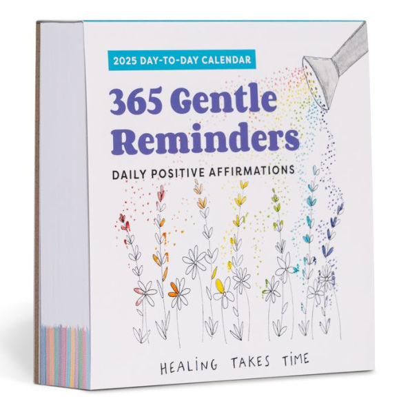 2025 365 Gentle Reminders: Daily Positive Affirmations Day-to-Day Calendar