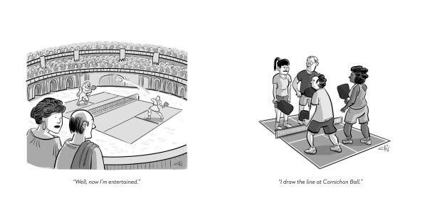 Dink!: Pickleball Facts, Fictions & Cartoons