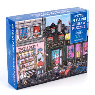 Title: Pets in Paris 1,000-Piece Jigsaw Puzzle