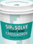 Alternative view 1 of Sip & Solve Easy Mini Crosswords