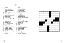 Alternative view 4 of Sip & Solve Easy Mini Crosswords