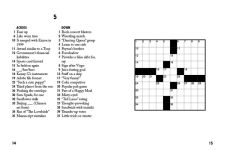 Alternative view 6 of Sip & Solve Easy Mini Crosswords